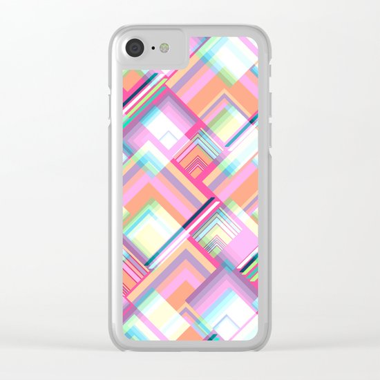 Spectacular geometry Clear iPhone Case