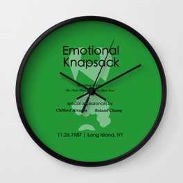 Emotional Knapsack - Friends Wall Clock