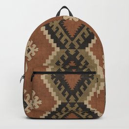 Rustic Oriental Kilim Backpack