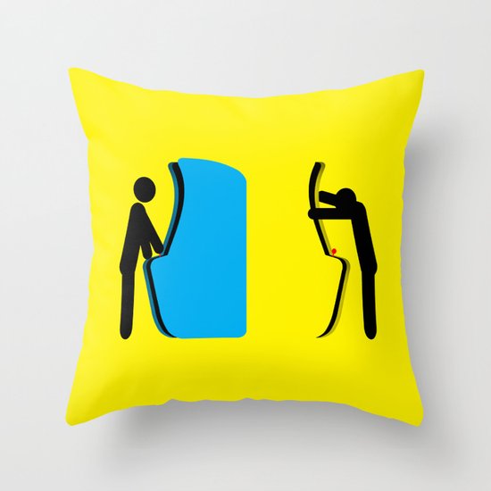 Arcade Throw Pillow