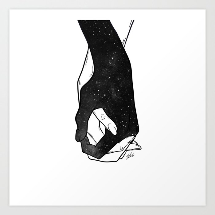 The love will stay. Art Print