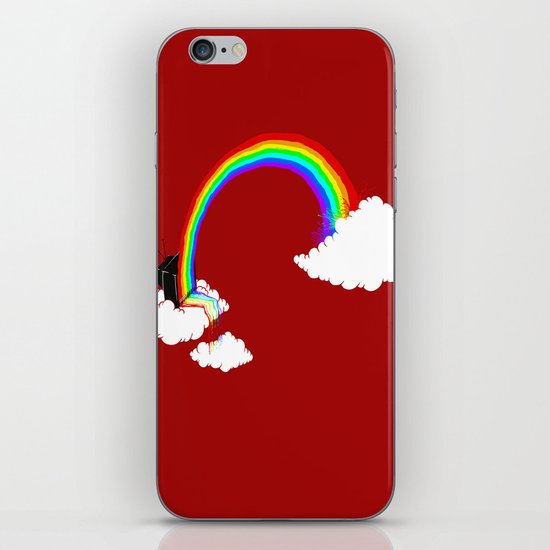 Rainbow TV iPhone & iPod Skin