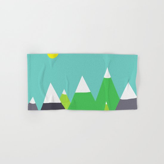 Mountain Hand & Bath Towel
