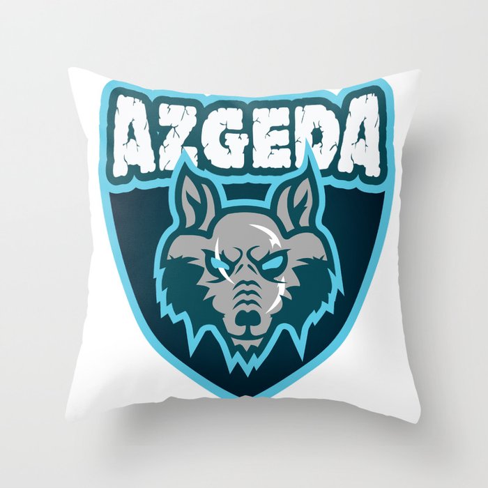 Azgeda Kru Shield Throw Pillow