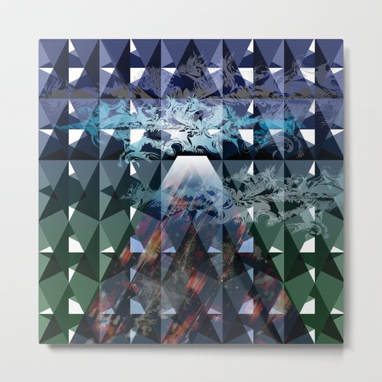 King of the Mountains Metal Print