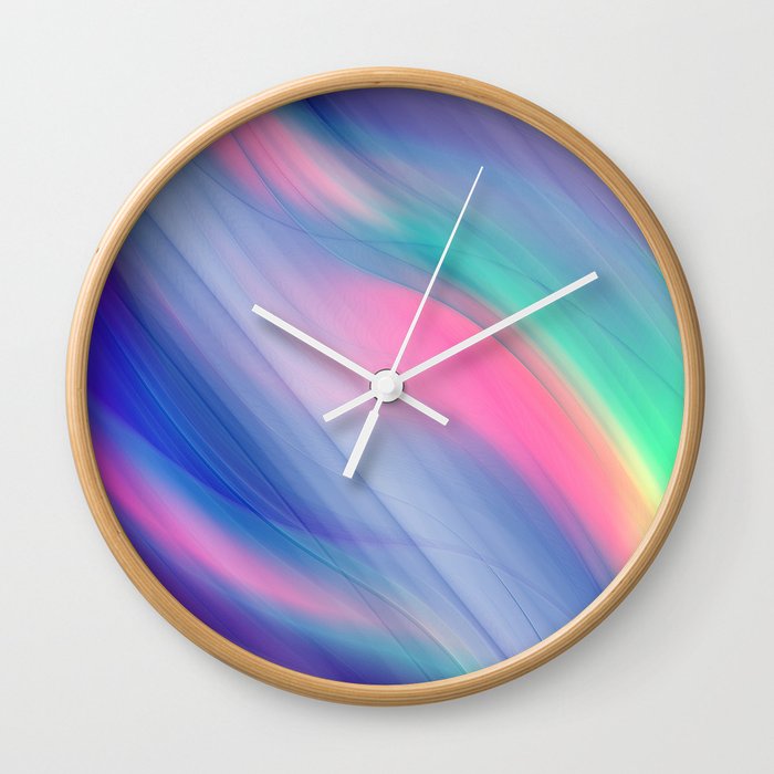 Color gradient 18 Wall Clock