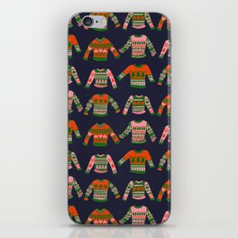 Christmas Sweaters – Green & Red iPhone Skin