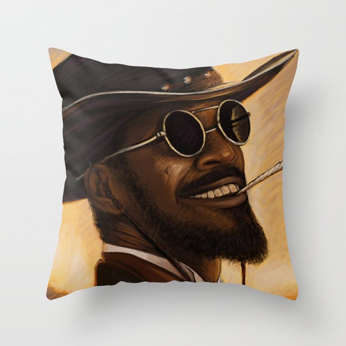 Django - Our newest troll Throw Pillow