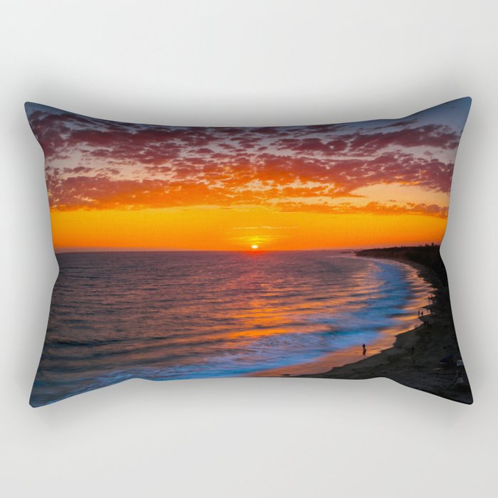 Sunset @ Crystal Cove Rectangular Pillow