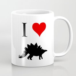 I Love Dinosaurs - Stegosaurus Coffee Mug
