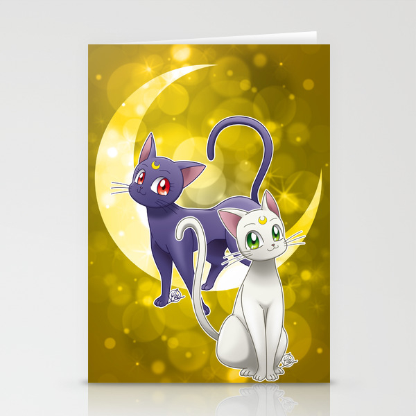 Luna Artemis Sailor Moon Crystal Edit Stationery Cards By Alphavirginis Society6 Luna Artemis Sailor Moon Crystal Edit Stationery Cards By Alphavirginis Society6