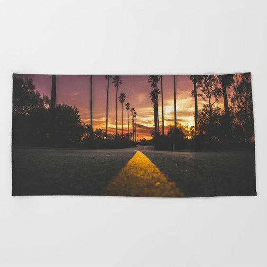 California Dreamin' Beach Towel