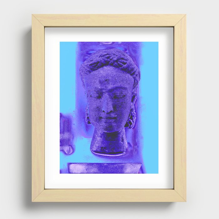 Meditating Buddha 2 Recessed Framed Print