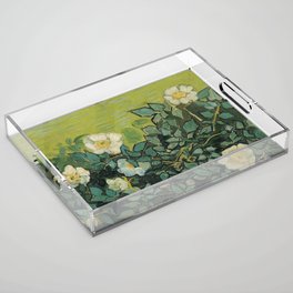 Vincent van Gogh "Wild roses" Acrylic Tray