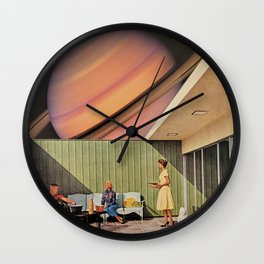 Drinks on the Patio Wall Clock