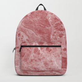 Juliette rosa deep pink marble Backpack | Graphicdesign, Pattern, Marble, Stone, Gemstone, Rosegold, Pretty, White, Abstract, Modern 