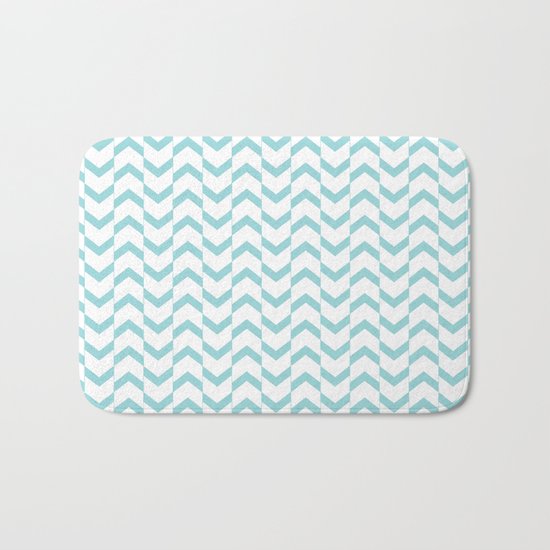 Limpet shell chevron Bath Mat