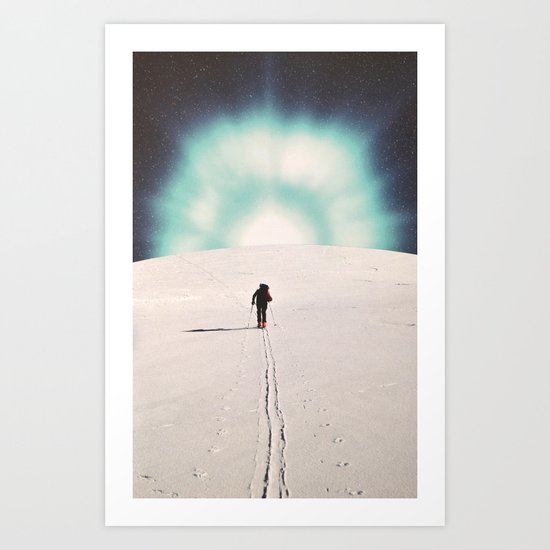 Get Here Art Print