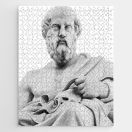 Plato Marble Statue #1 #wall #art #society6 Jigsaw Puzzle
