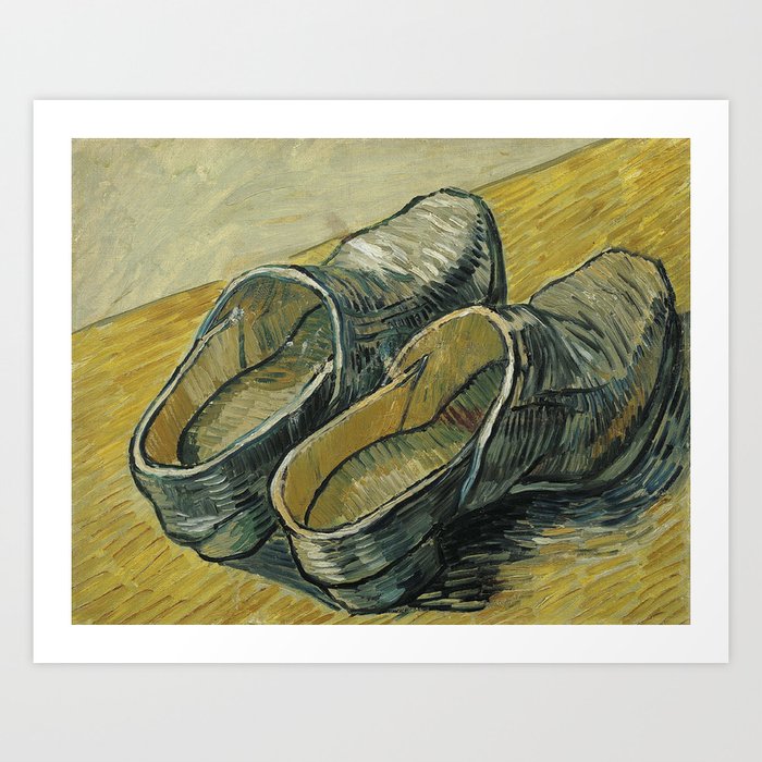vincent van gogh a pair of leather clogs