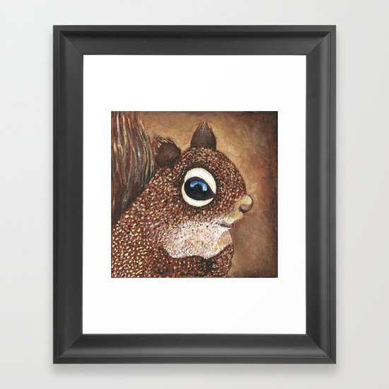 squirrel Framed Art Print