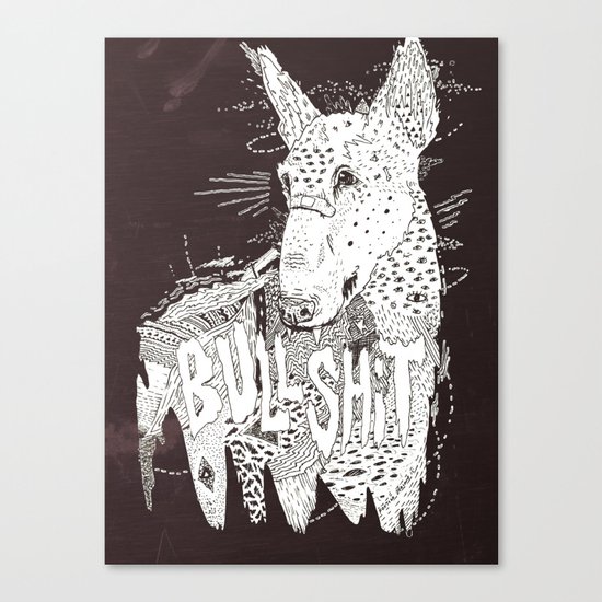 BULL Canvas Print