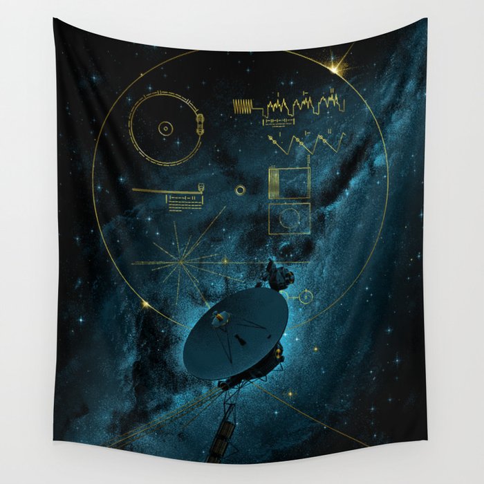 Voyager and the Golden Record - Space | Science | Sagan Wall Tapestry