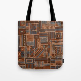 Patchwork carpet style pattern Tote Bag