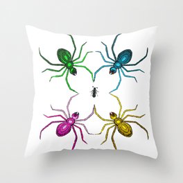 Trapped Throw Pillow
