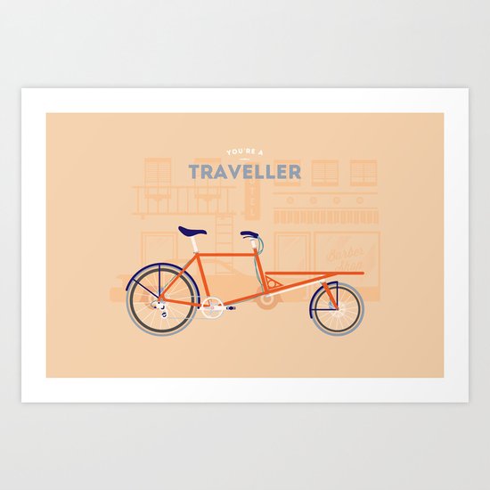 Traveller Art Print