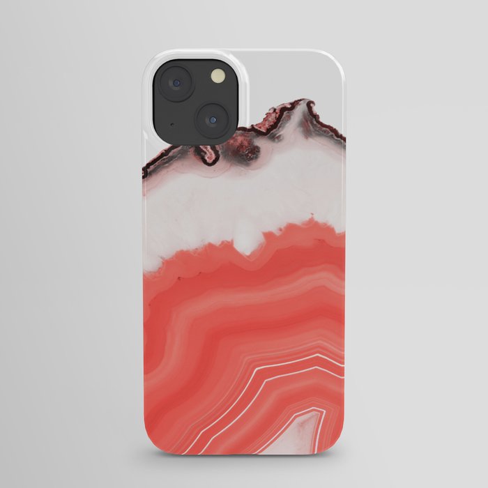 Living Coral Agate iPhone Case