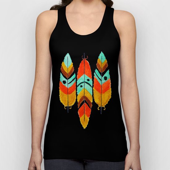 Feathers Fly On Unisex Tank Top