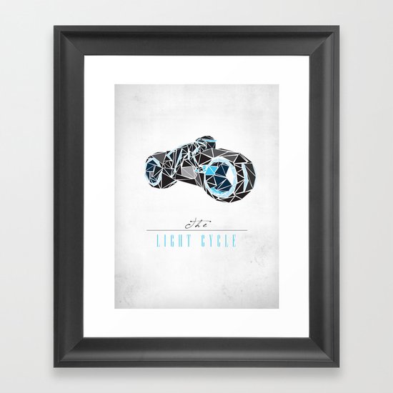 The Light Cycle Framed Art Print