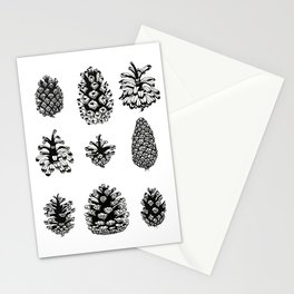 Pinecone study Stationery Cards