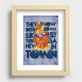 King of the Ring Recessed Framed Print