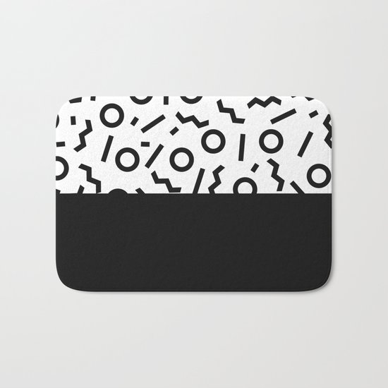 Memphis pattern 42 Bath Mat