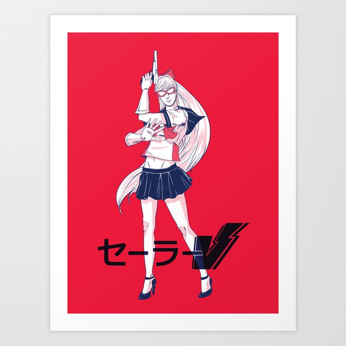 Sailor V Art Print
