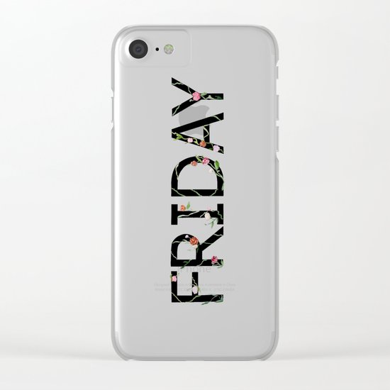 Friday Clear iPhone Case
