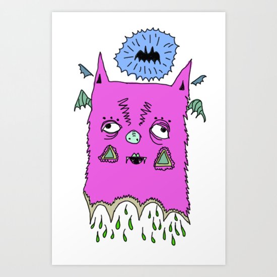 Murciélago#2 Art Print
