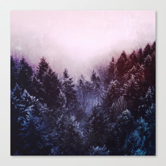 Winter sound Canvas Print