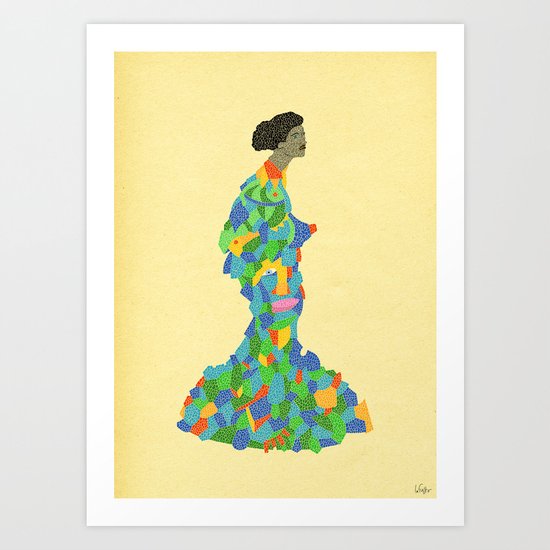 - geishaic beethoven - Art Print