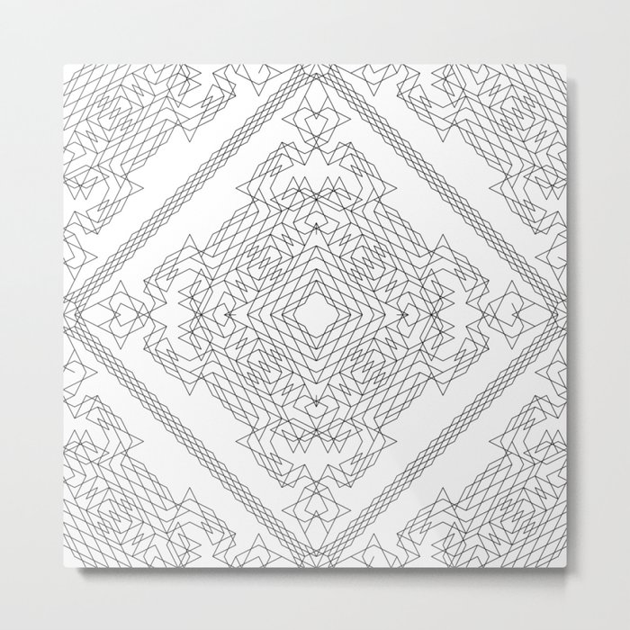 Geometric #1b Metal Print