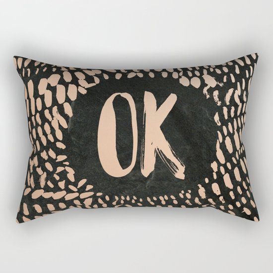 OK Rectangular Pillow