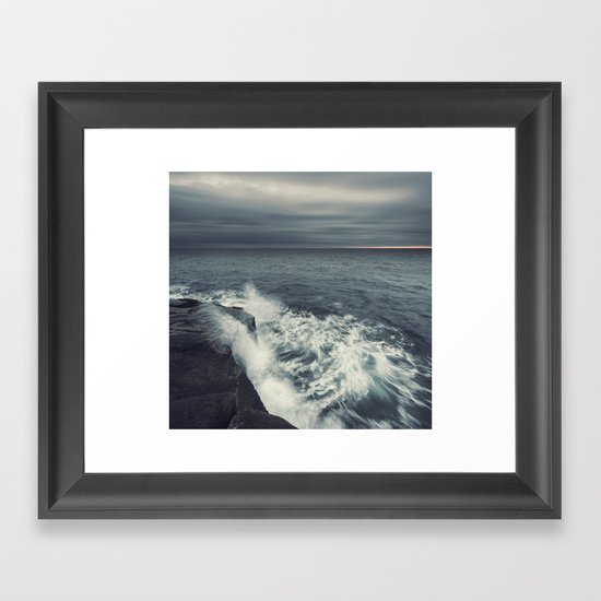 Dancing Ashore Framed Art Print