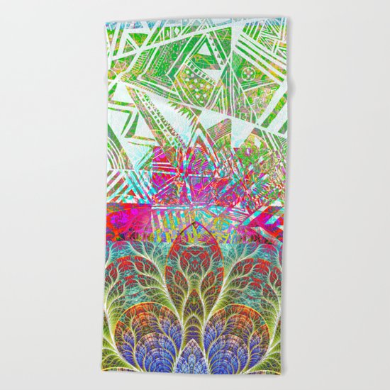Abstract 1 Beach Towel