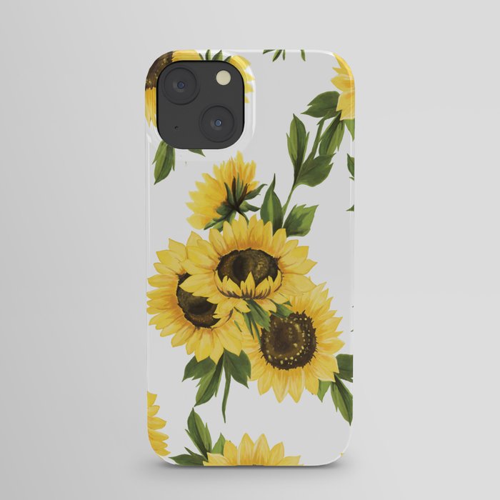 Lovely Sunflower iPhone Case