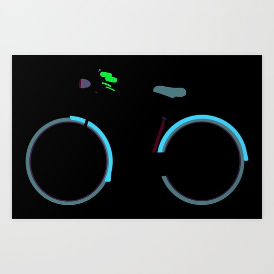 BICYCLE Art Print