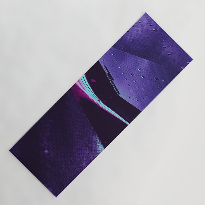 Abstract Skylines Yoga Mat