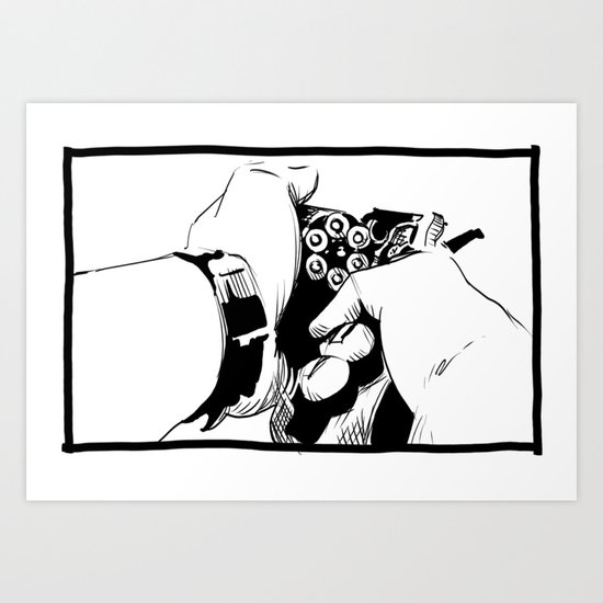 Gun #5 Art Print