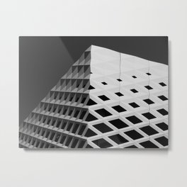 BnW Architecture Metal Print
